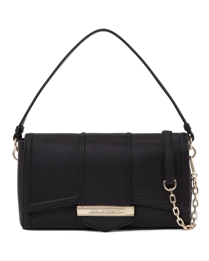 Karl Lagerfeld Mittelgroße K/Nova Umhängetasche - Schwarz Schwarz