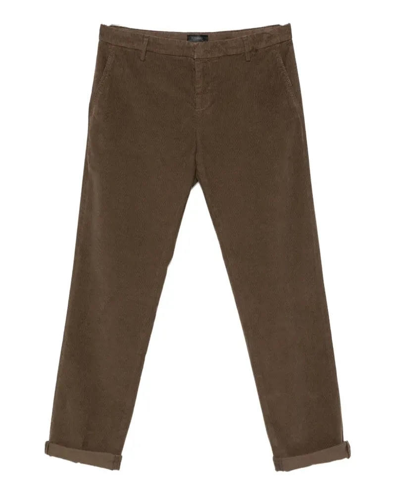 Dondup corduroy-effect straight-leg jeans - Braun Braun