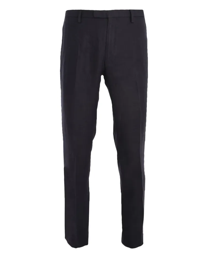 Boglioli Hose aus Leinen - Blau Blau