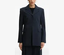 Blazer mit Nietentaschen - Blau