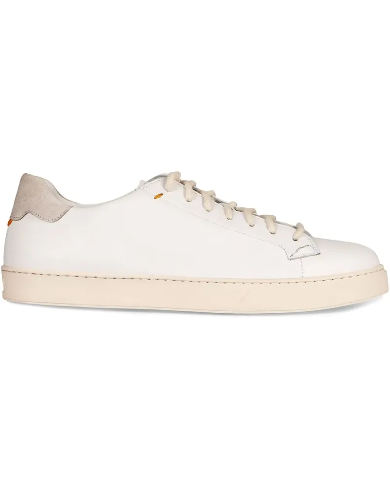 Doucal´s Sneakers aus Leder - Weiß Weiß