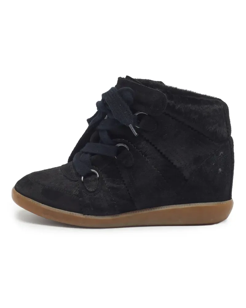 Isabel Marant Bobby Wedge-Sneakers - Schwarz Schwarz