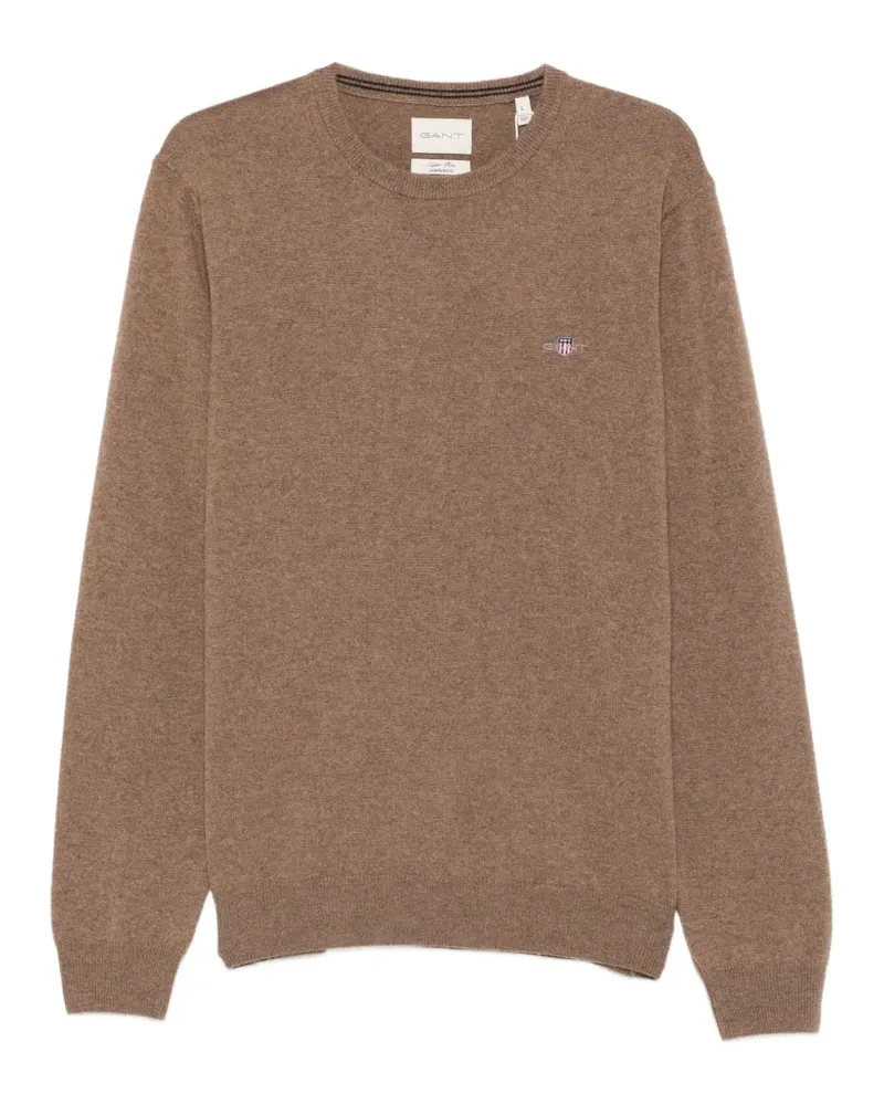 Gant superfine lambswool sweater - Braun Braun