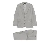 Einreihiger Anzug - Grau
