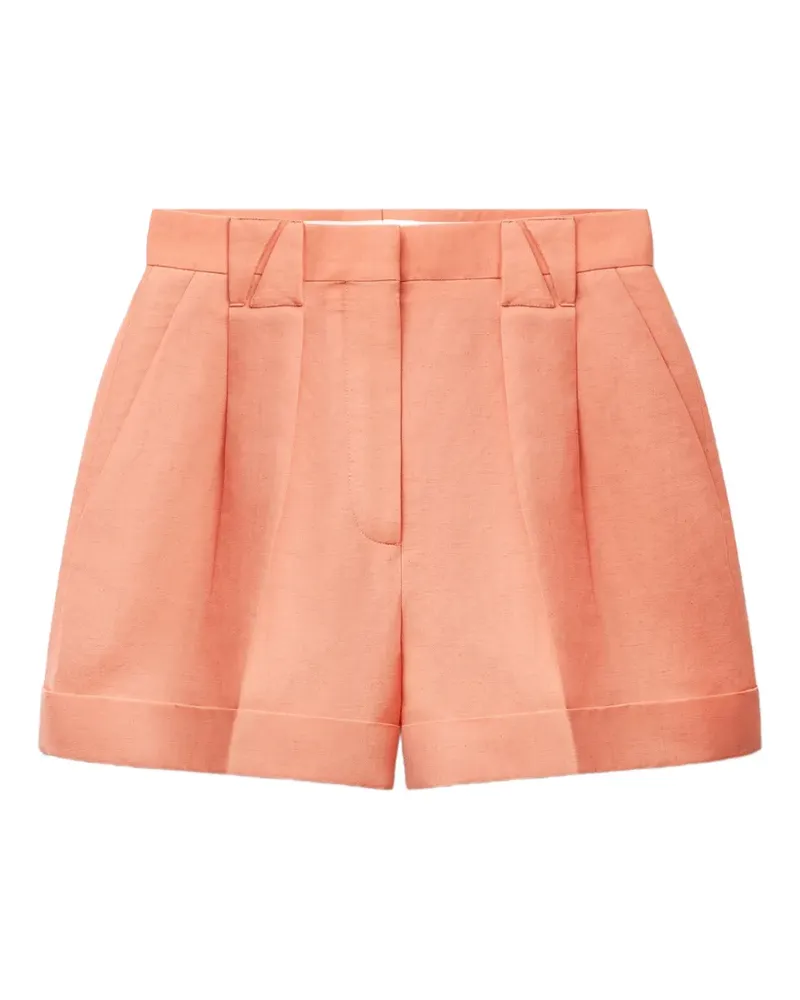 Versace Shorts aus Leinen-Wollgemisch - Orange Orange