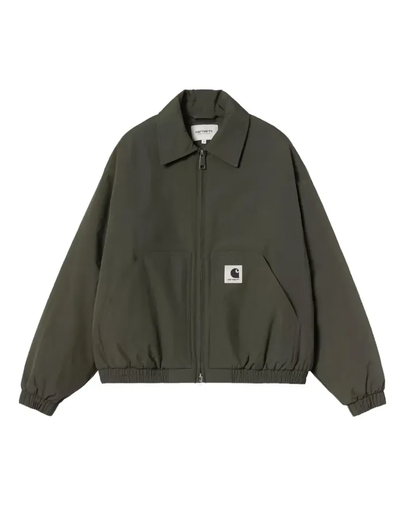 Carhartt WIP Stanwood Jacke mit Logo - Grün Grün