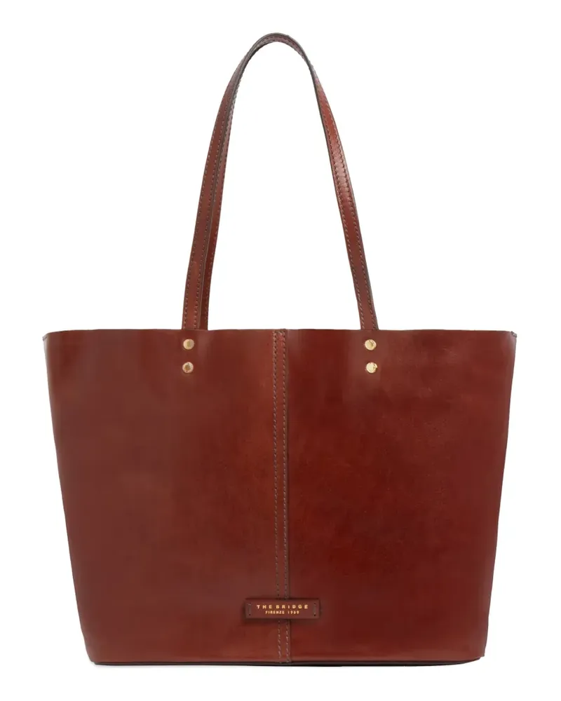 The Bridge leather tote bag - Braun Braun