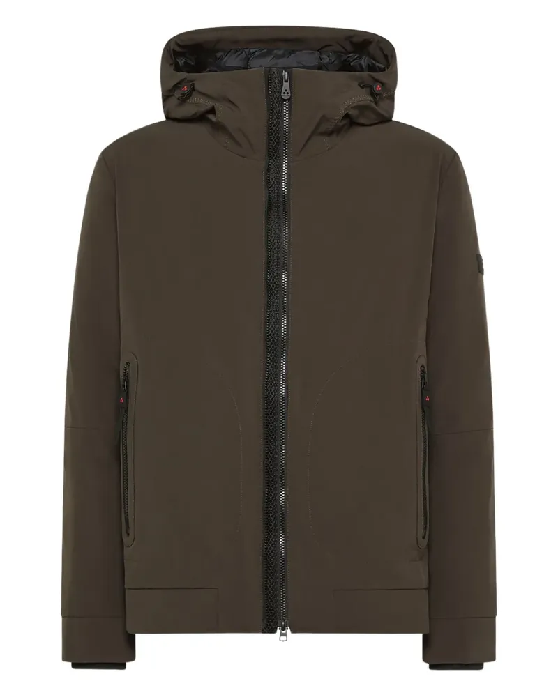 Peuterey Loge SRT 1 hooded quilted jacket - Braun Braun
