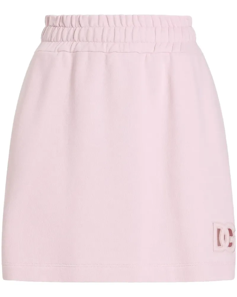 Dolce & Gabbana Rock mit Logo-Stickerei - Rosa Rosa