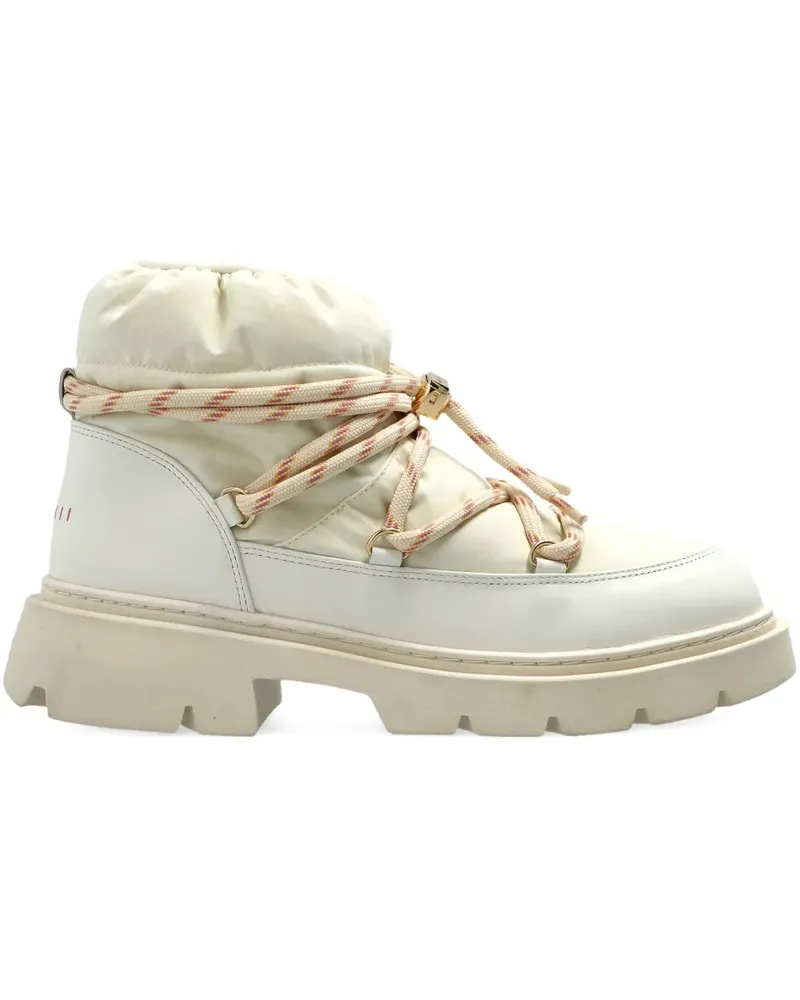 INUIKII Gesteppte Bikerstiefel - Nude Nude