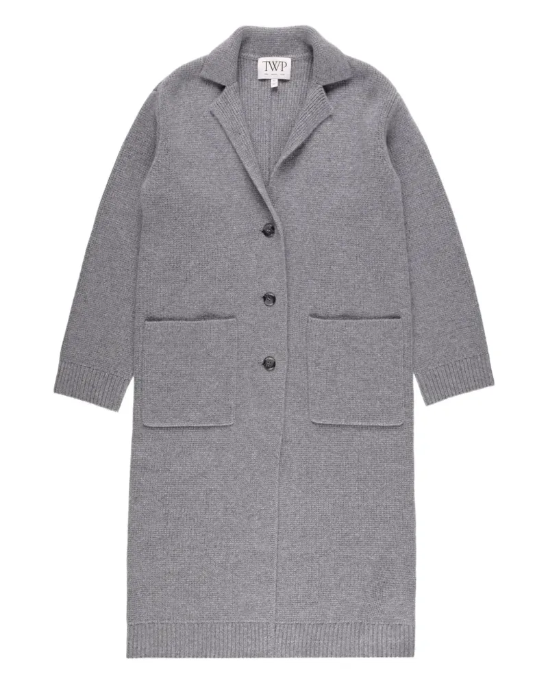 TWP Jorden patch-pocket button coat - Grau Grau