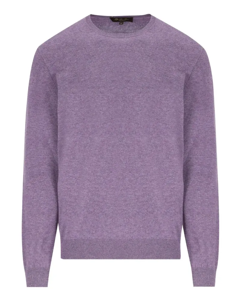 Loro Piana Sergio crew-neck cashmere sweater - Violett Violett