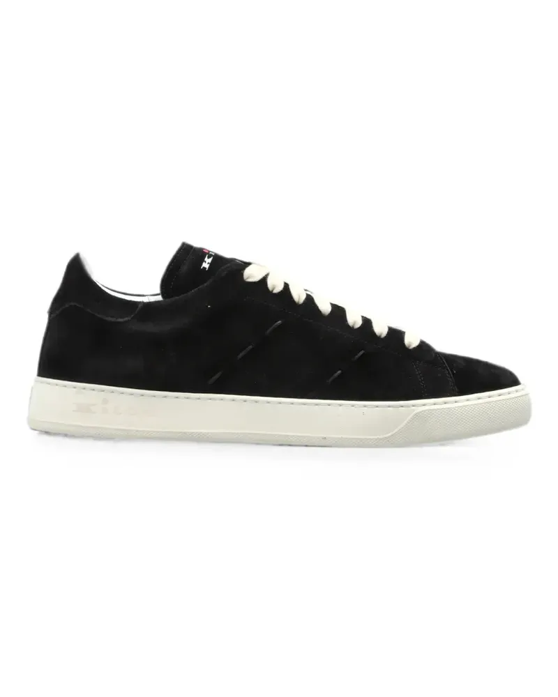 Kiton Sneakers aus Wildleder - Schwarz Schwarz