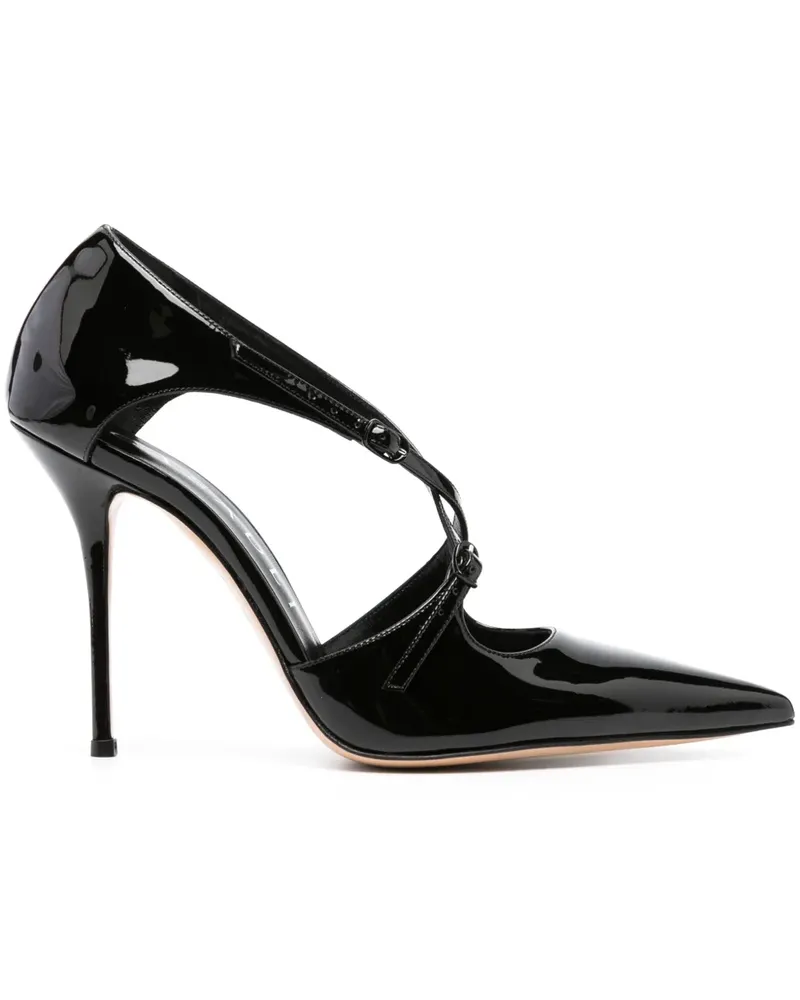 Casadei Pumps 100mm - Schwarz Schwarz