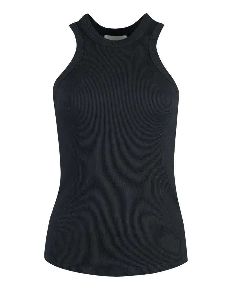 HALFBOY ribbed tank top - Schwarz Schwarz