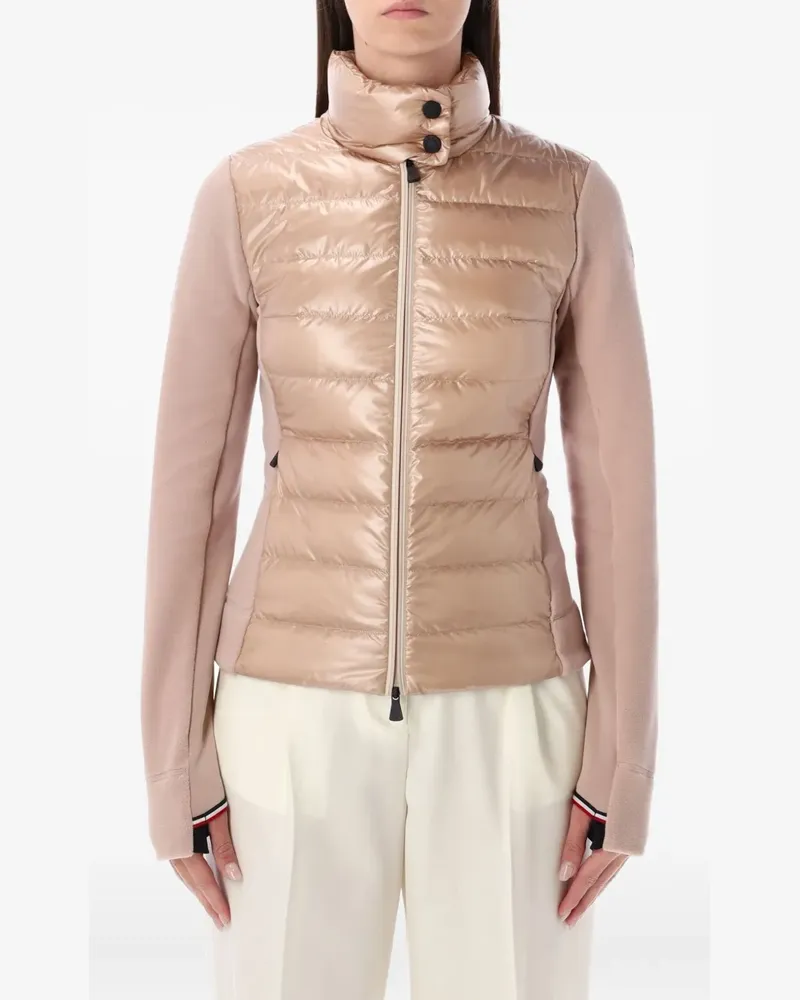 Moncler padded-panel jacket - Rosa Rosa