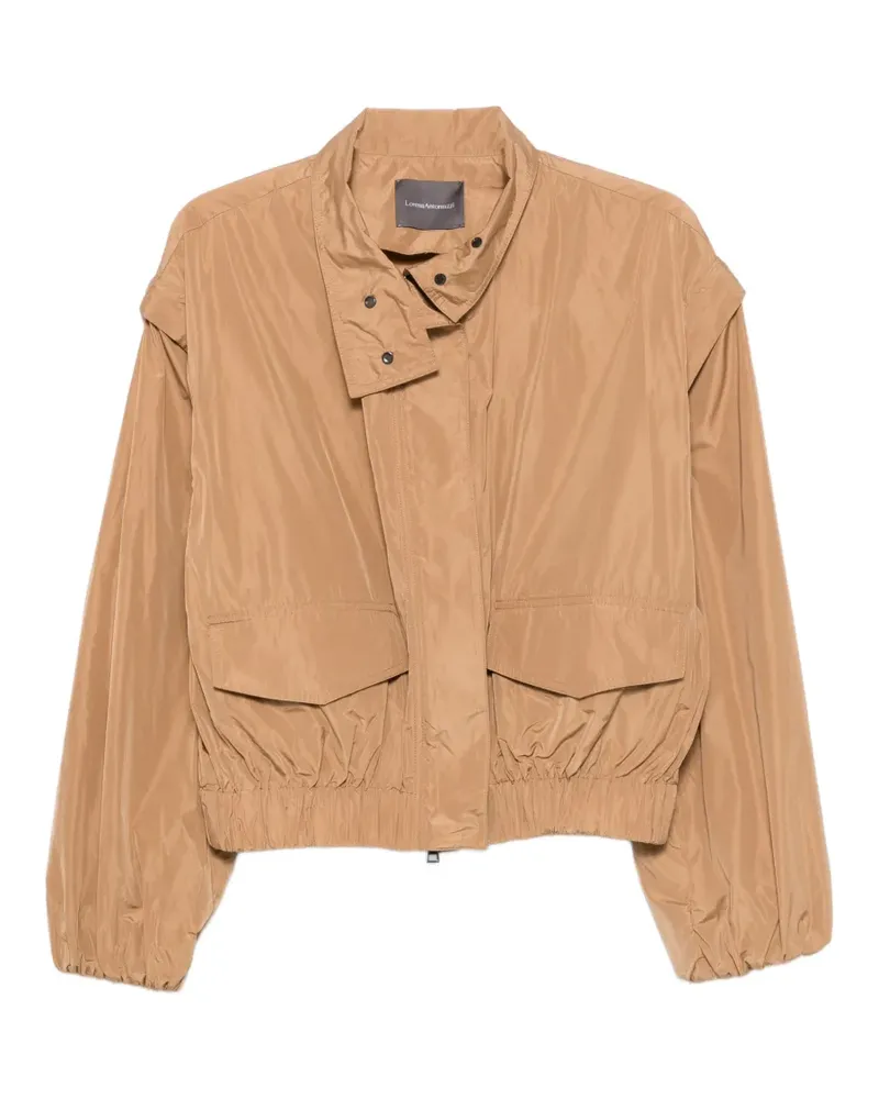Lorena Antoniazzi elasticated-hem jacket - Nude Nude