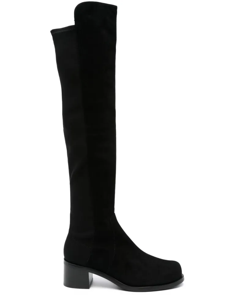Stuart Weitzman Reserve Bold Stiefel 55mm - Schwarz Schwarz