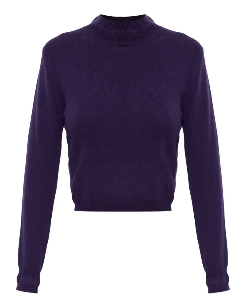 Jil Sander Klassischer Kaschmirpullover - Violett Violett