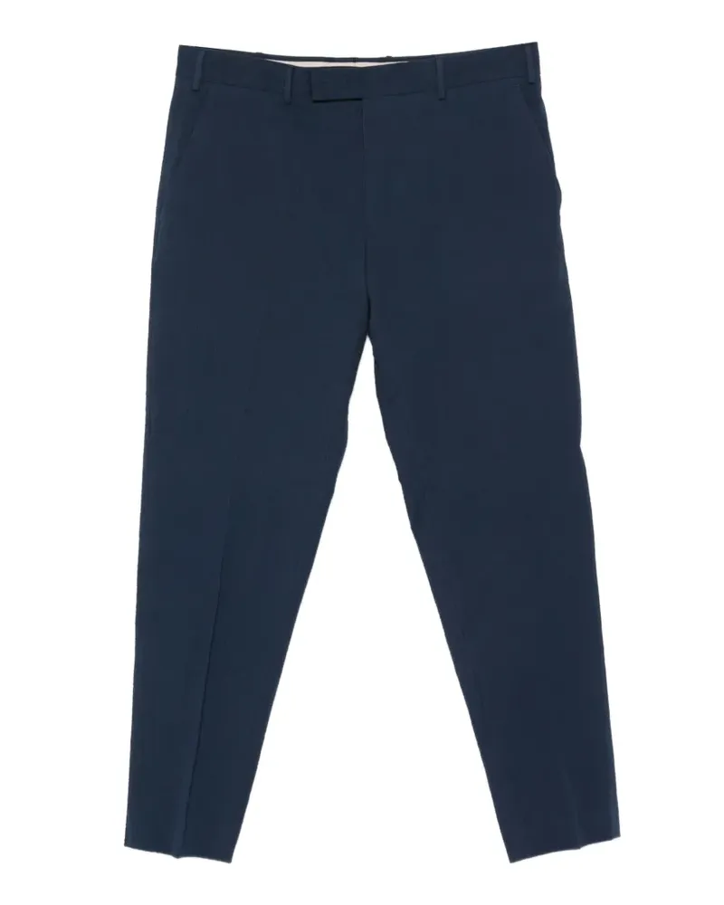 PT TORINO seersucker trousers - Blau Blau