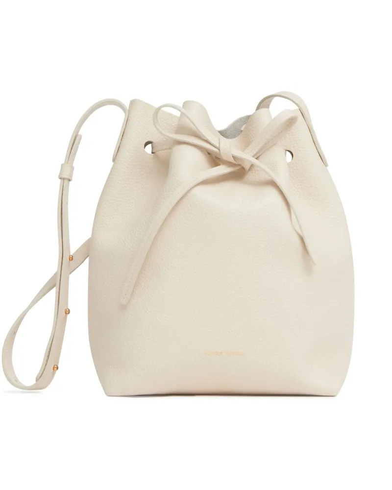 Mansur Gavriel Soft Mini Beuteltasche Nude