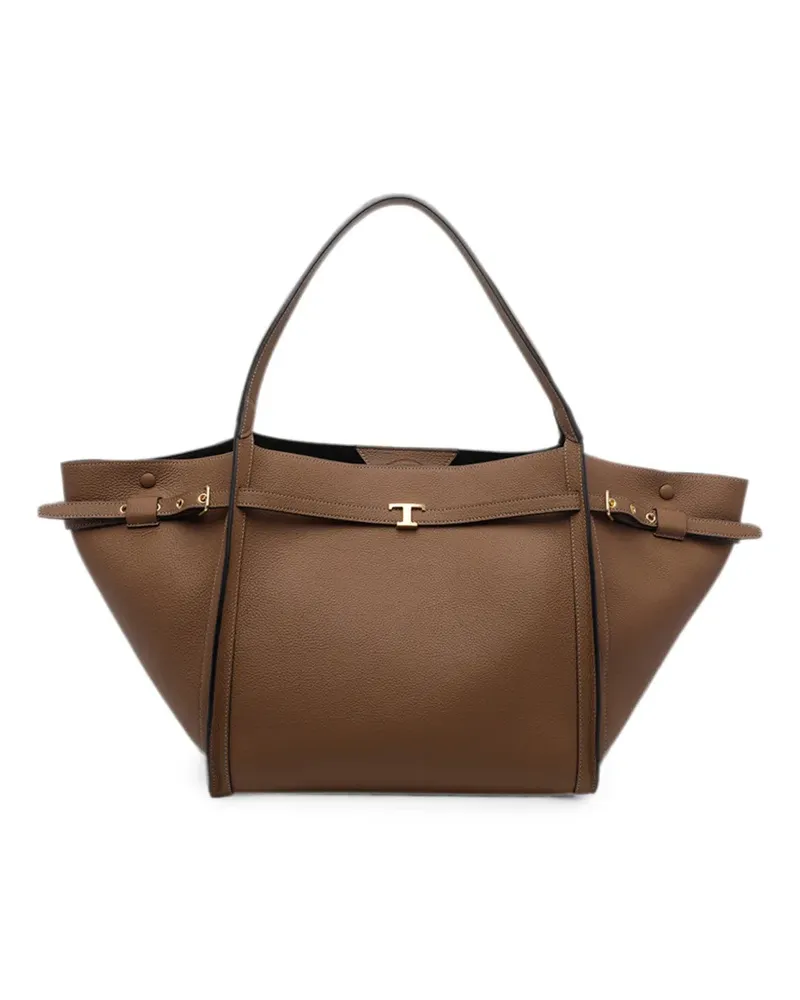 TOD'S Mittelgroße T Timeless Schultertasche - Braun Braun