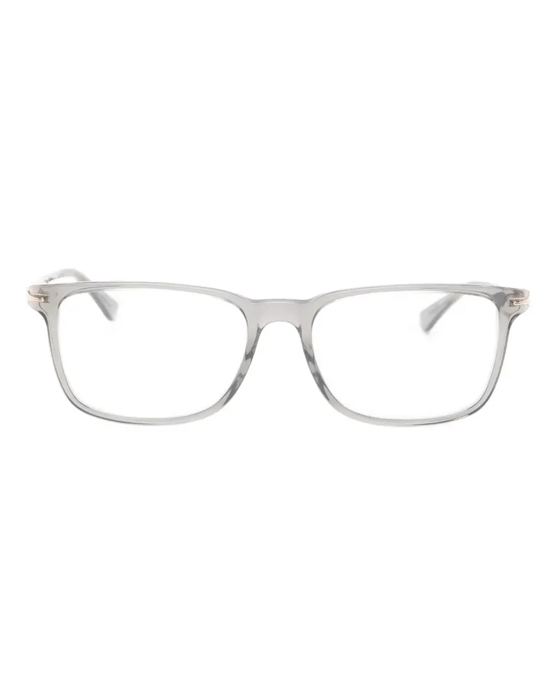 Montblanc Eckige Brille - Grau Grau