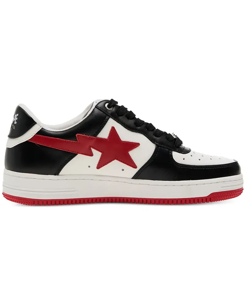 BAPE Sneakers mit Sternblitz - Schwarz Schwarz