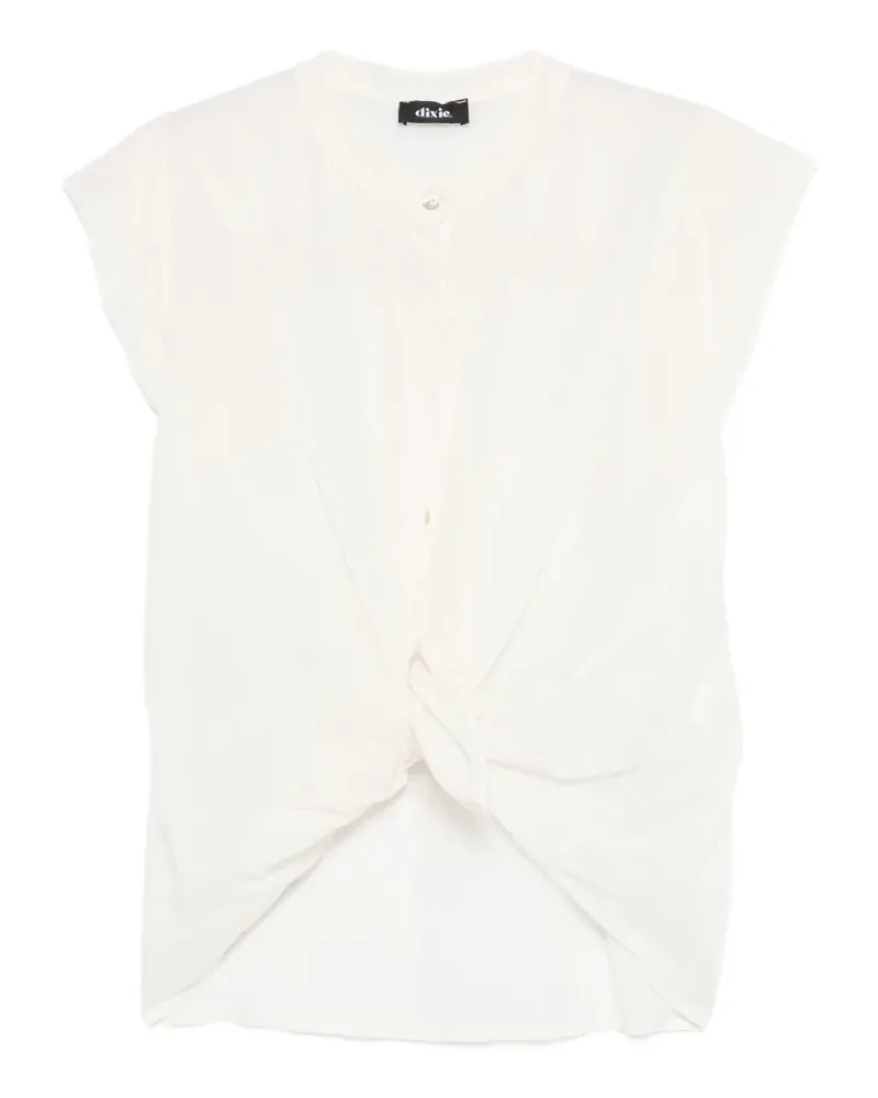 Dixie knot-front shirt - Weiß Weiß