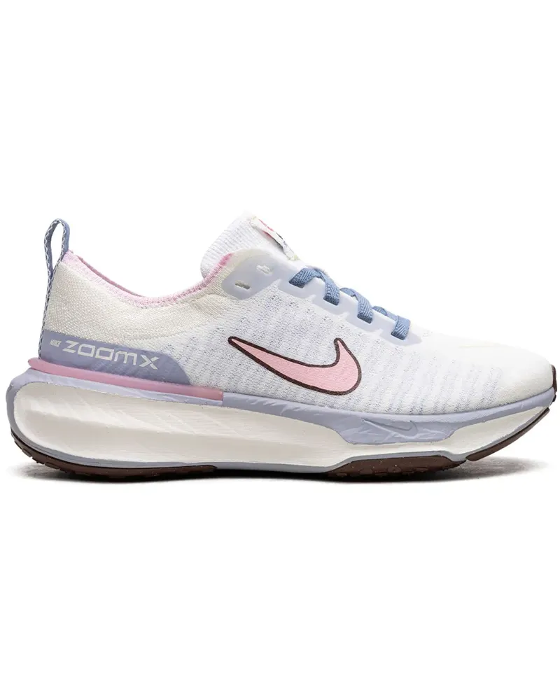 Nike ZoomX Invincible Run Flyknit 3 Blue Sail Pink Sneakers - Weiß Weiß