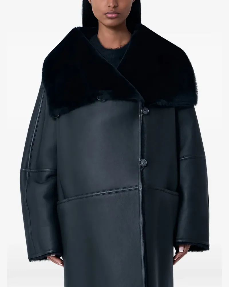 Totême oversized coat - Schwarz Schwarz