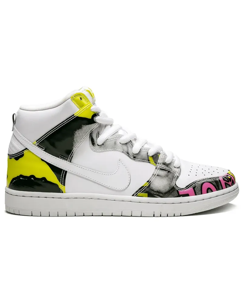 Nike Dunk High PRM DLS SB' Sneakers - Weiß Weiß