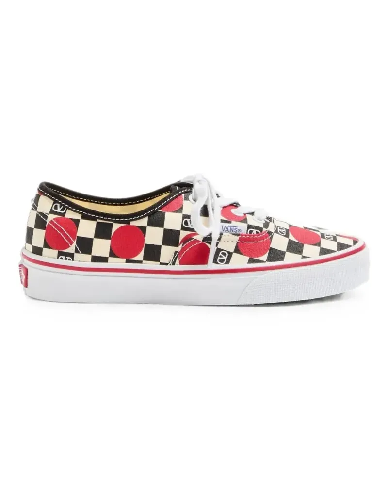 Valentino Garavani x Vans VLogo Sneakers mit Schachbrettmuster - Nude Nude