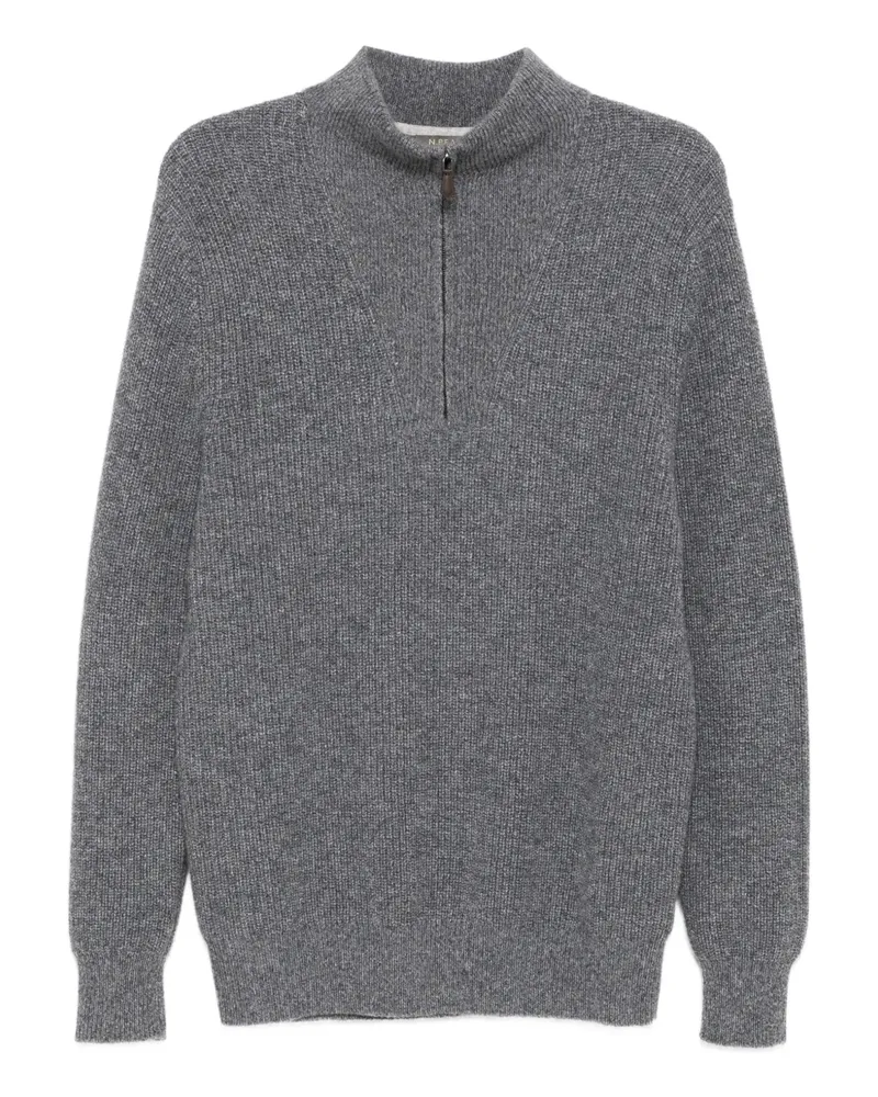 N.Peal Pullover aus Kaschmir - Grau Grau