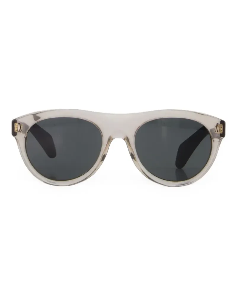 Moncler Splash round-frame sunglasses - Schwarz Schwarz