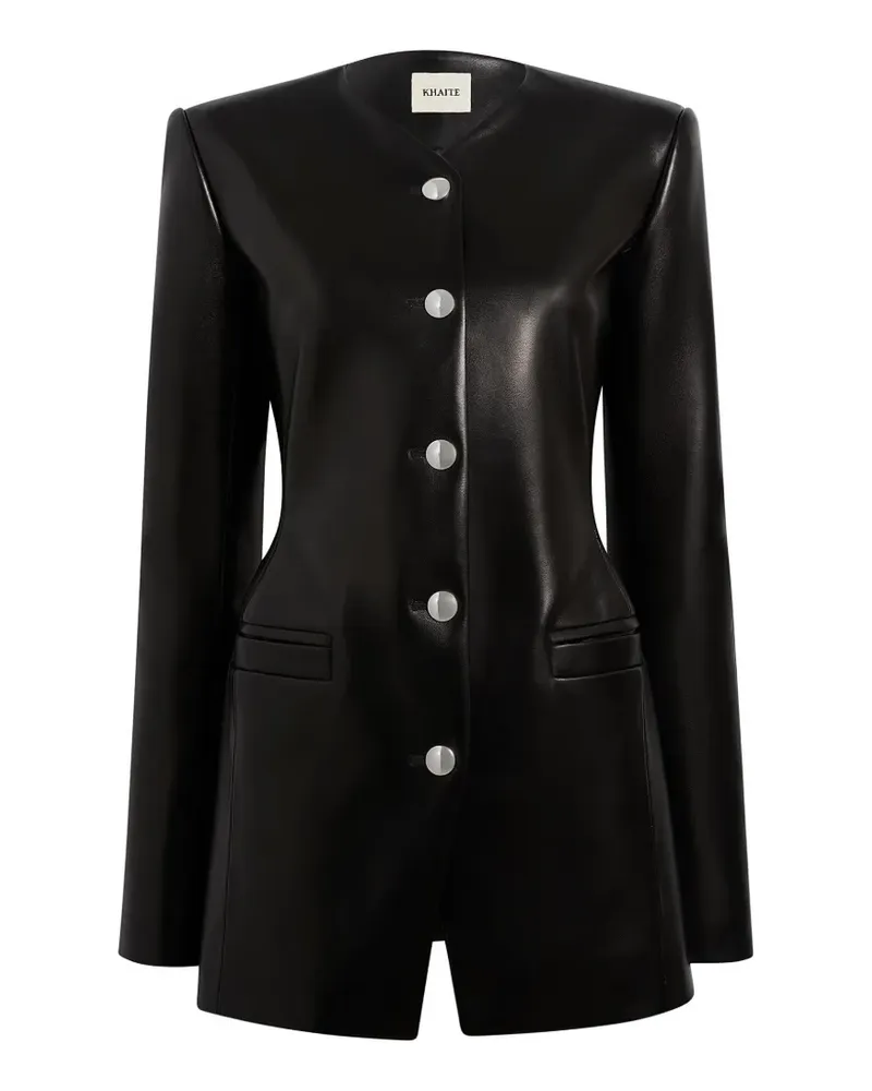 KHAITE Naran Jacke mit Knöpfen - Schwarz Schwarz