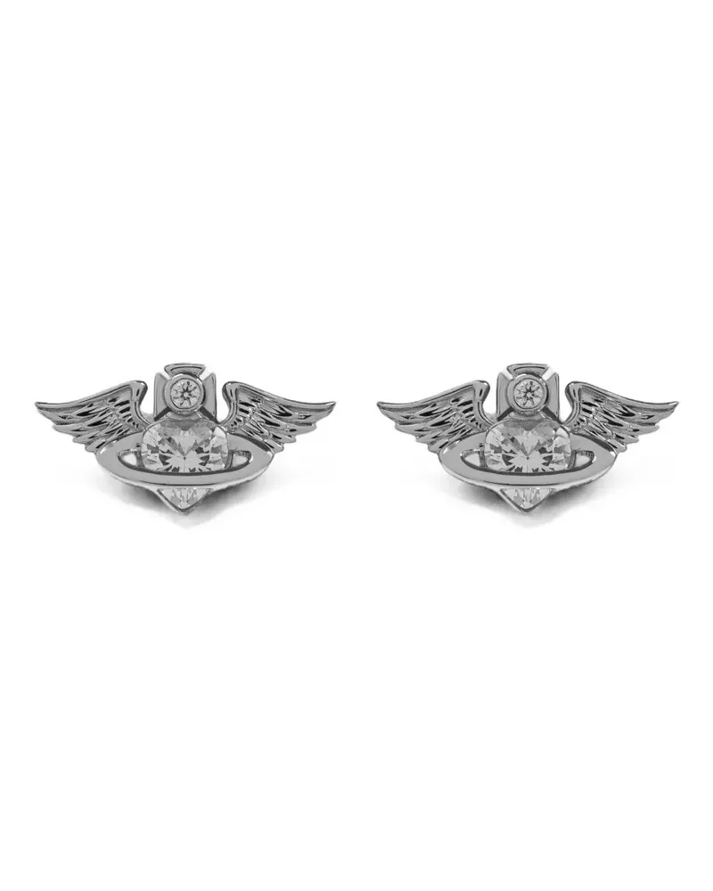 Vivienne Westwood Galena Ohrringe mit Kristallen - Silber Silber