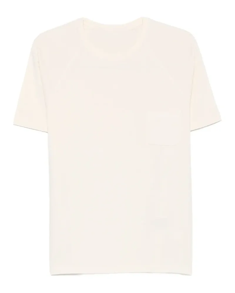 Fortela T-Shirt mit Brusttasche - Weiß Weiß