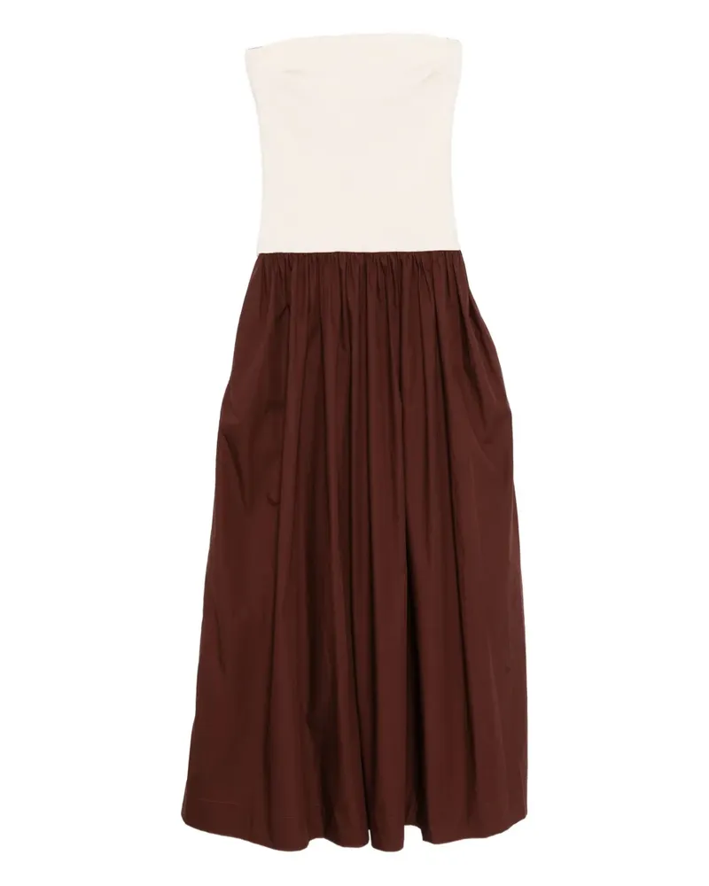 Esse Studios cotton knitted dress - Nude Nude