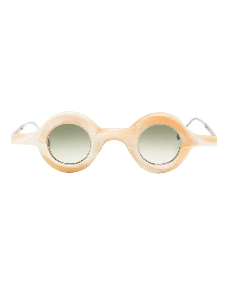 RIGARDS round-frame sunglasses - Nude Nude