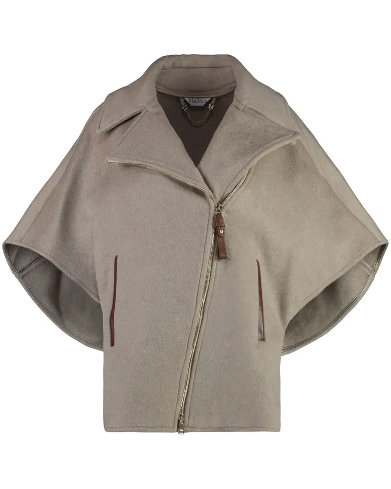 Max Mara Jacke mit weiten Ärmeln - Nude Nude