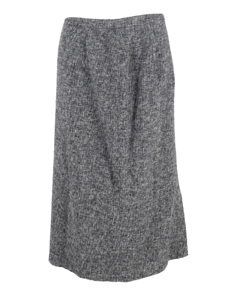 Max Mara A-line midi skirt - Grau Grau