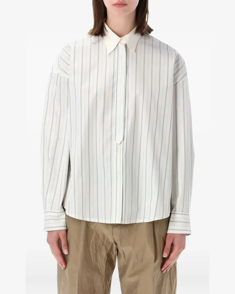 Soeur Idesia striped shirt - Weiß Weiß