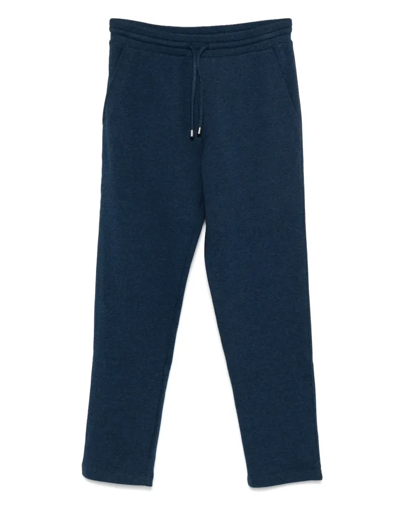 Canali Melierte Jogginghose - Blau Blau