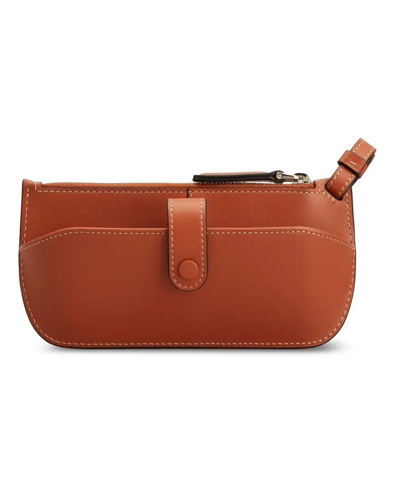 TOD'S Sonnenbrillenetui aus Leder - Orange Orange