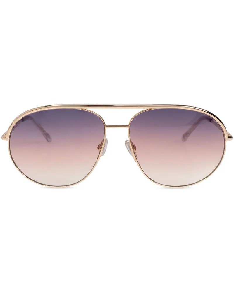 Isabel Marant Getönte Pilotenbrille - Rosa Rosa
