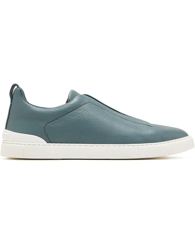 Ermenegildo Zegna Triple Stitch Sneakers - Blau Blau