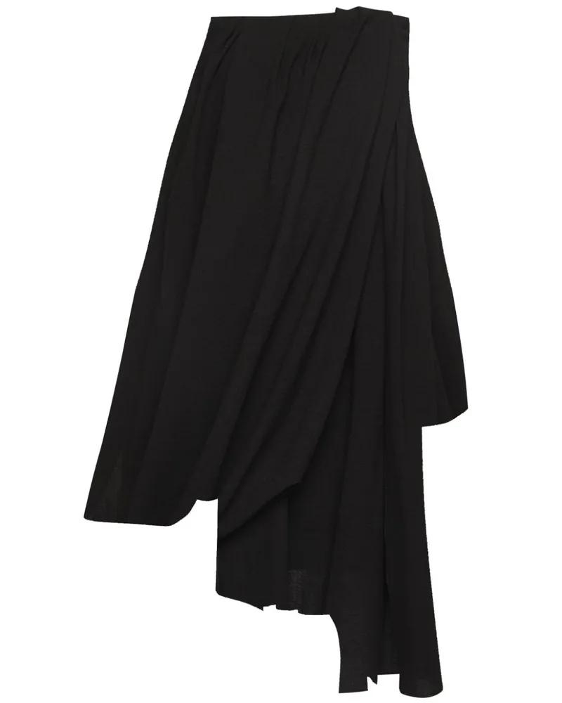 J.W.Anderson Drapiertes Minikleid - Schwarz Schwarz