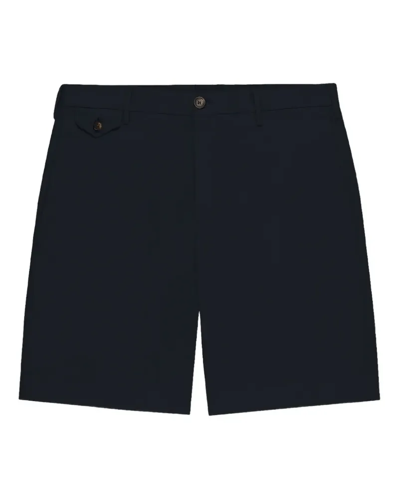 Slowear flap-detail bermuda shorts - Blau Blau
