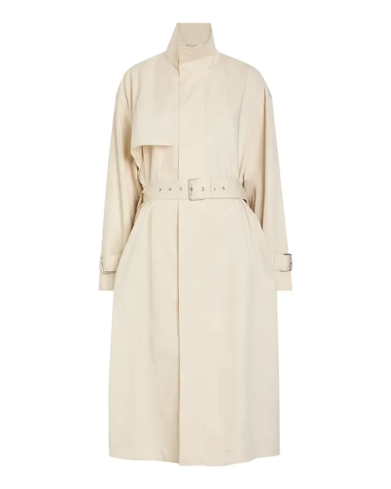 Frame Denim The Field belted trench coat - Nude Nude